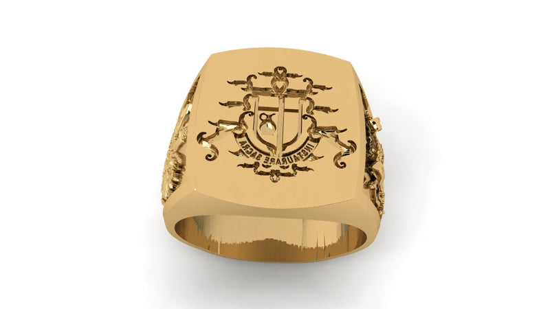 Men's St. John Cantius Signet Ring