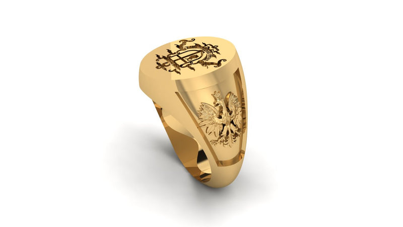Women's St. John Cantius Signet Ring